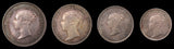 Victoria 1855 Full Maundy Set