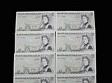 Bank Of England 10 x Consecutive Page £5 Five Pound Notes