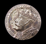 1935 George V Silver Jubilee 51mm Silver Cased Medal - By Fray