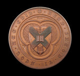 1883 Edinburgh University 52mm Bronze Prize Medal