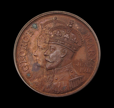 1911 Bridewell Royal Hospital Coronation 39mm Medal - By Moore