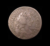 Charles II 1681 Maundy Fourpence - Fine