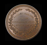 1814  Memorial to William Pitt 54mm Medal - By Wyon
