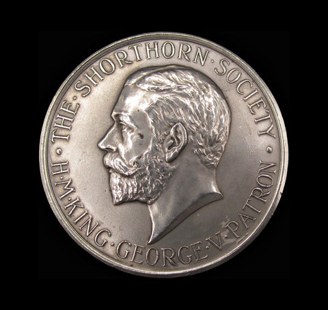 1934 The Shorthorn Society 51mm Silver Medal - By Pinches