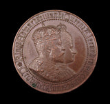 1902 Edward VII Coronation Duke Of Lancaster 38mm Medal - By Pinches