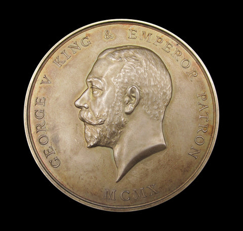 1911 George V Royal Society of Arts Silver President's Medal - By Wyon