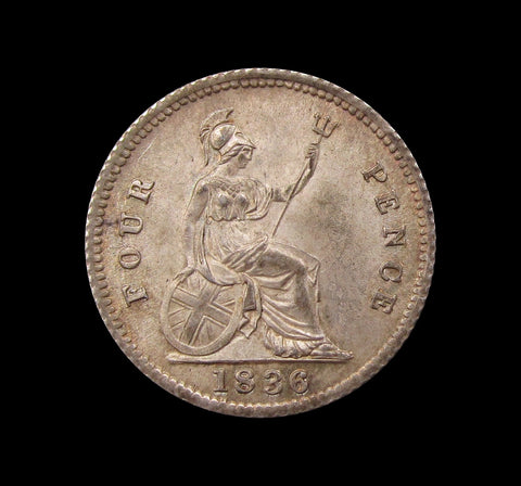 William IV 1836 Groat - GEF