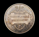 1897-1898 Prince Of Wales Technological Examination 51mm Silver & Bronze Medals