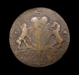 1739 Admiral Vernon Portobello 39mm Coat Of Arms Medal