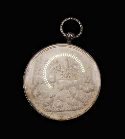 1873 Middleton Agricultural Society 48mm Silver Medal - By Ottley