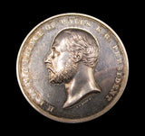 1897-1898 Prince Of Wales Technological Examination 51mm Silver & Bronze Medals
