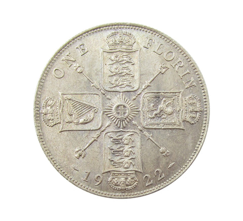 George V 1922 Florin - EF
