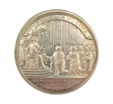 1704 Queen Anne's Bounty 44mm Silver Medal - By Croker