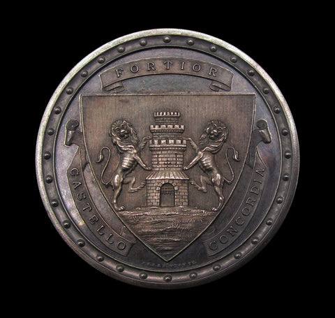 1893 Northampton Schools of Science, Art & Technology 51mm Silver Medal