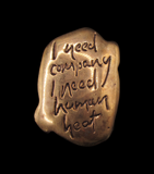 2021 British Art Medal Society 'I Need Company – I Need Human Heat' Medal - By Carly Wilson