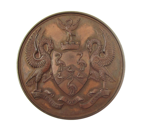 1926 Worshipful Company Of Poulters 44mm Medal - Cased