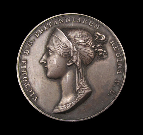 1838 Coronation Of Victoria Official 36mm Silver Medal