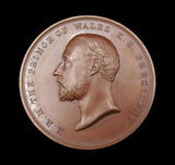 1897-1898 Prince Of Wales Technological Examination 51mm Silver & Bronze Medals