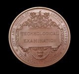 1897-1898 Prince Of Wales Technological Examination 51mm Silver & Bronze Medals