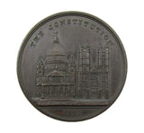 1821 The Constitution 45mm Bronze Medal