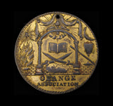 c.1800 Orange Association 'Immortal Memory' 39mm Gilt Medal