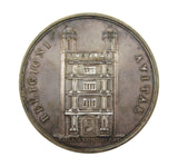 c.1832 Stonyhurst College 53mm Silver Medal - Cased