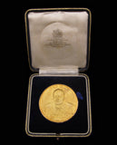 1959 Winston Churchill "1940 Club" 58mm Gold Medal - By Spink & Son