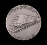 1975 Stockton & Darlington Railway 150th Anniversary 38mm Silver Medal
