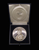 1707 Queen Anne Union Of Scotland & England 70mm Silver Medal - Pinches Restrike