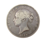 Victoria 1843 Halfcrown - Fine