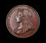 1897 Victoria Diamond Jubilee 38mm Medal - By Jenkins