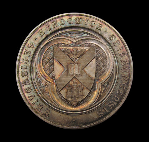 1951 Edinburgh University Robert Wilson Memorial Prize 52mm Silver Medal - By Kirkwood