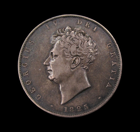 George IV 1825 Halfcrown - GVF