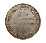 c.1832 Stonyhurst College 53mm Silver Medal - Cased