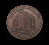 1902 Edward VII Coronation Hotel Metropole 39mm Medal - By Fuchs