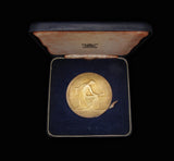 1970 Charles Dickens Centenary 64mm Gilt Silver Medal - By Vincze