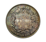 1902 Bridewell Royal Hospital Coronation 38mm Silver Medal - By Moore