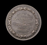 1913 Olympia London British Music Exhibition 38mm Silver Medal