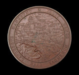 1859 Lord Dudley Coutts Stuart 63mm Memorial Medal - By Bovy