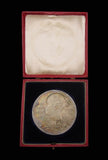 1897 Victoria Diamond Jubilee 56mm Silver Medal - Cased