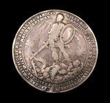 Sweden 1631 Battle Of Lutzen 52mm Silver Medal - By Daadler
