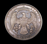 USA 1863 LS-1 Abraham Lincoln 67mm State Department Lifesaving Silver Medal - Only 4 Known