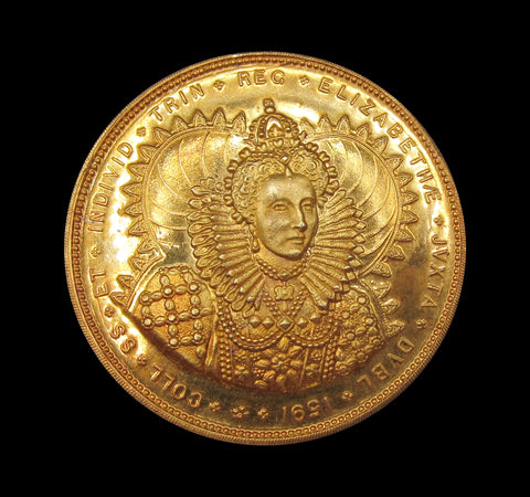 1922 Trinity College Dublin 40mm Gold Prize Medal - By Woodhouse