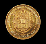 1922 Trinity College Dublin 40mm Gold Prize Medal - By Woodhouse