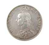 Victoria 1888 Halfcrown - GVF