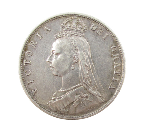 Victoria 1888 Halfcrown - GVF
