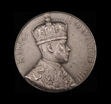 1936 Edward VIII Abdication 35mm Silver Medal - By Pinches