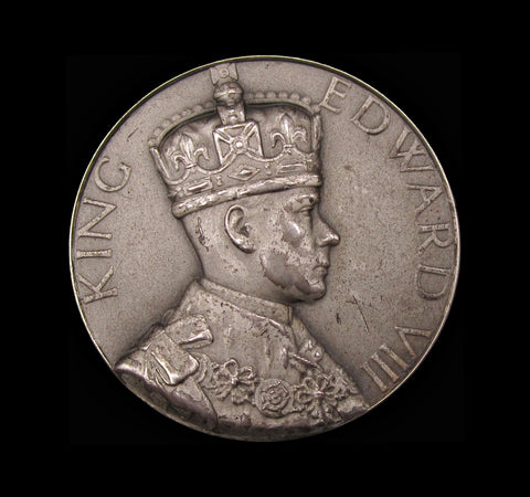 1936 Edward VIII Abdication 35mm Silver Medal - By Pinches