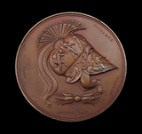 1841 Duke Of Wellington 60mm Bronze Medal - By Pistrucci