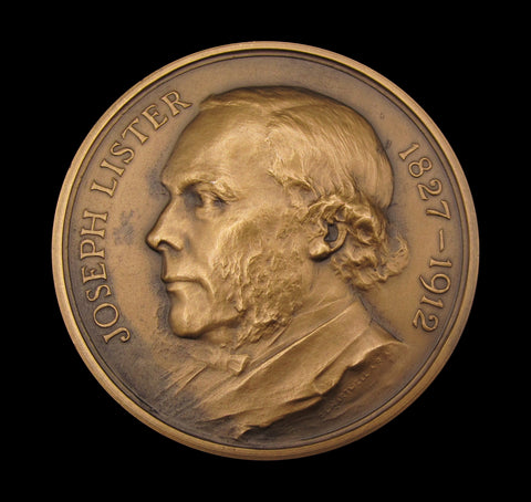 1981 Royal College of Surgeons 64mm Joseph Lister Medal